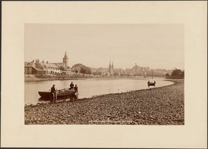 Inverness, set fra Huntly Place af George Washington Wilson