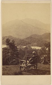 Loch Achray. Passage af Aberford. af George Washington Wilson