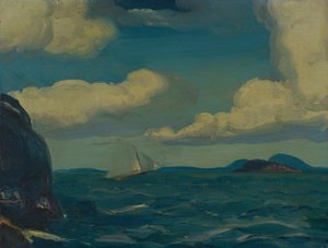 En frisk brise af George Wesley Bellows