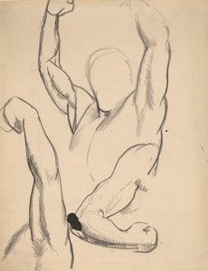 Arms of a Boxer, 1916. af George Wesley Bellows