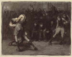 Basketball, 1906 af George Wesley Bellows