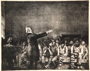 Velsignelse i Georgia, 1916 af George Wesley Bellows