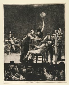 Mellem runder nr. 1 af George Wesley Bellows
