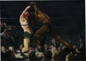 Begge medlemmer af denne klub af George Wesley Bellows