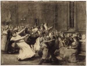 Dans på sindssygehus af George Wesley Bellows