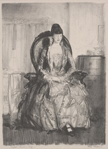 Emma i en stol af George Wesley Bellows