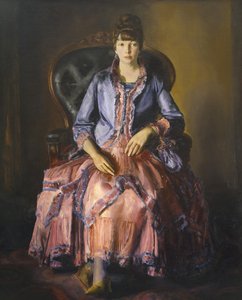 Emma i lilla kjole af George Wesley Bellows