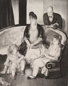 Min familie, anden sten af George Wesley Bellows