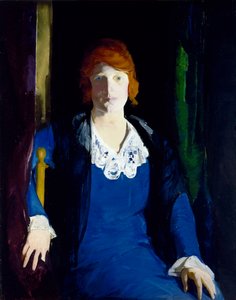 Portræt af Florence Pierce af George Wesley Bellows