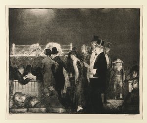 Forberedelser til den store kamp, nr. 8 af George Wesley Bellows