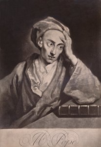 Alexander Pope, engelsk digter og satiriker, c1732 1894 af George White