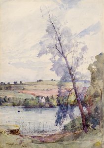 Loch Scene af George Whitton Johnstone