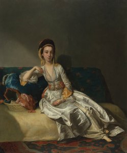 Nancy Parsons i tyrkisk kjole