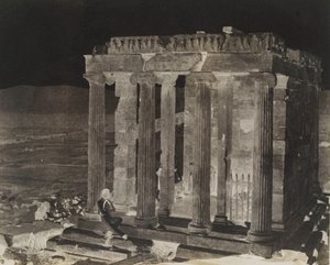 Temple of Wingless Victory, nyligt restaureret, 1848.
