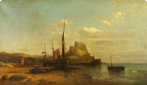 Mont Orgueil, Jersey af George Wolfe