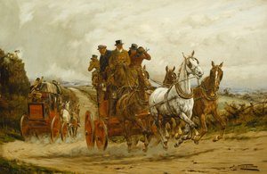Stagecoaches fra London til York