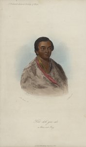 Hee-doh-?gee-ats, A Chin-ook Boy (akvatint) af George after Catlin