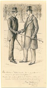 Hej Frank!, 1891 af George du Maurier