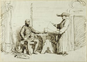 Præst og Soldat af George du Maurier