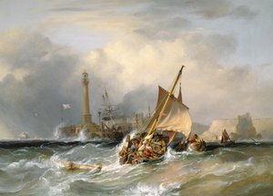 Lugger på vej ind i Margate