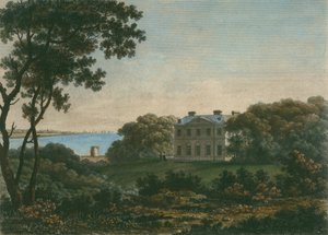 House of Andrew Robert Drummond, Cadland park, Hampshire, indgraveret af William Watts (1752-1851)