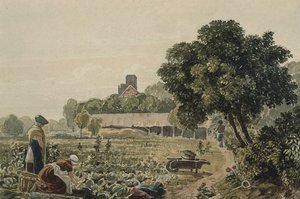 Market Garden i Chelsea af George the Younger Barret