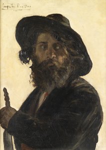 En omrejsende spiller, 1879 af George van den Bos