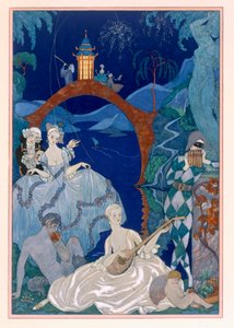 Ball Under the Blue Moon, illustration til 