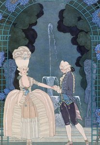 Love under the Fountain, illustration til 