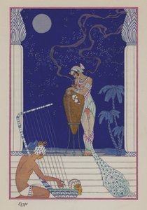 Parfumens romantik: Det gamle Egypten (farve litho)