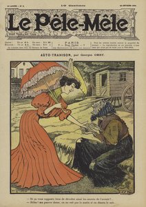 Selvforræderi. Illustration til Le Pele-Mele, 1906
