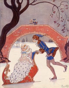 Abdulla Cigaretter, 1925 af Georges Barbier