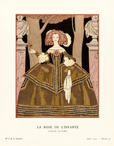 Illustration fra Gazette du Bon Ton af Georges Barbier