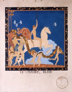 Den hvide rytter af Georges Barbier