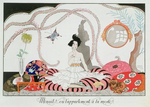 Midnat! eller Den Moderigtige Lejlighed af Georges Barbier
