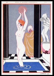 Bassinet af Georges Barbier