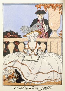 Lektionen godt lært af Georges Barbier