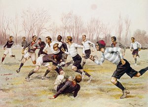 Jalkapallo (rugby), mestaruusottelu Parc de Saint Cloudissa, urheilukalenteri, helmikuu
