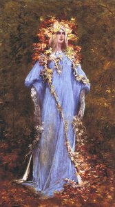Ophelia af Georges Clairin