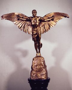 Erobringen af luften (bronze) af Georges Colin