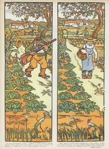 Illustration til Le Rire af Georges Delaw