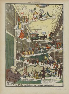 Illustration til Le Rire af Georges Delaw
