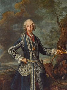 Maximilian III Joseph i jagtdragt (olie på lærred)