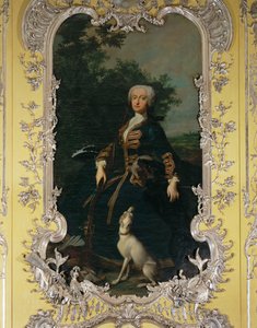 Portræt af ærkehertuginde Maria Amalia Josepha af Østrig, hustru til den bayerske kurfyrste Carl Albrecht ...