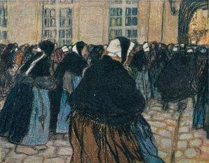 Returen til Hospice De La Salpetriere, c1911