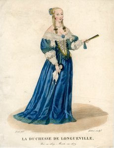Anne Genevieve af Bourbon-Conde, hertuginde af Longueville, Anne de Bretagne, begyndelsen af det 19. århundrede.