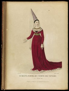 Euryanthe, slutningen af det 18. århundrede. af Georges Jacques Gatine