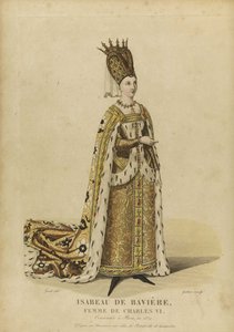 Isabeau de Baviere, dronning af Frankrig (Isabelle de Baviere, ou de Wittelsbach Ingolstadt