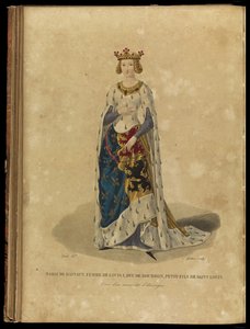 Maria af Avesnes 1280-1354, slutningen af det 18. århundrede.