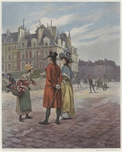 Blomstersælger i Pont-Neuf